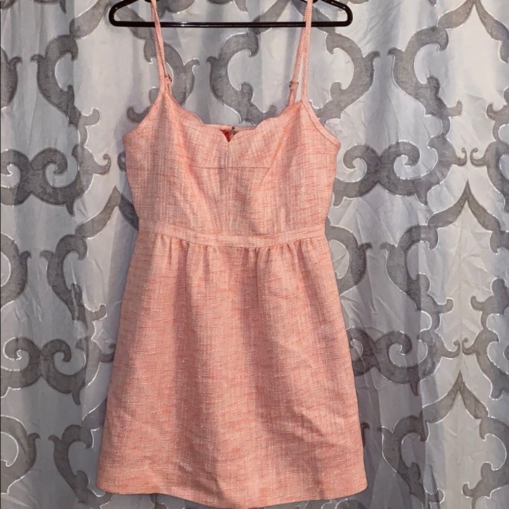 J Crew Scalloped Dress